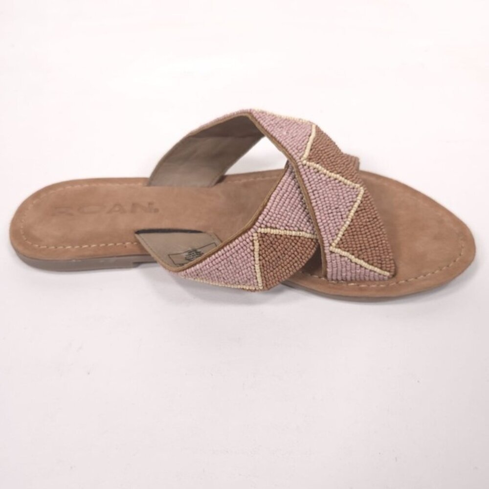 NWB Roan by Bedstu Women’s Quality Bahama Bead Sandals Scoop Bead Scobed - Picture 3 of 11
